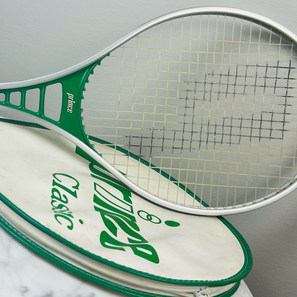 Vintage Prince Classic Series Tennis Racket – 110 Series with  Cover – Size4 1/2